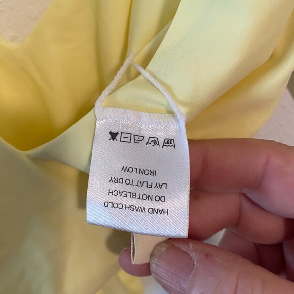 lovewave yellow one piece swimsuit - Picture 3 of 5